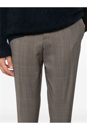 Brown Prince Of Wales-check trousers PAUL SMITH | M1R074YN0241568